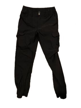 No Lablel Blak Cargo Joggers pants Mens 30x30